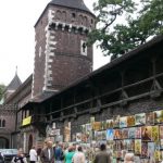 Kraków - city walls and tower