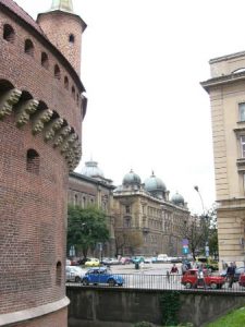 Kraków - Barbican fortification One