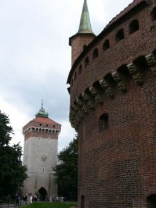 Kraków - Barbican fortification One