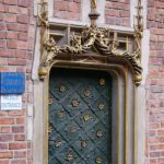 Kraków - university doorway