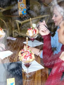 Kraków - ice cream parlor