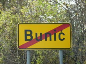 The rugged highlands contain Croatia's wartime ghosts.  Bunic is a