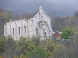 The rugged highlands contain Croatia's wartime ghosts.  Today, haunting reminders still