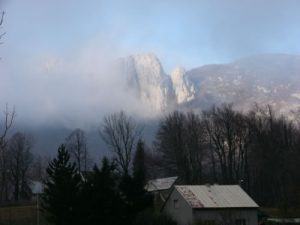 The Dinaric Alps form a mountain chain in southern Europe,