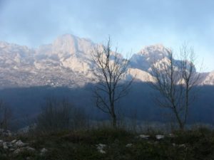 The Dinaric Alps form a mountain chain in southern Europe,