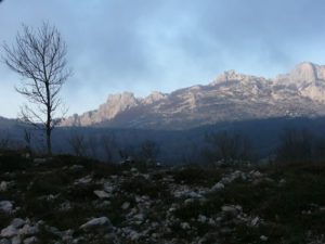 The Dinaric Alps form a mountain chain in southern Europe,