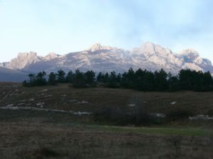 The Dinaric Alps form a mountain chain in southern Europe,