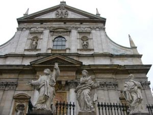 Church detail and statuary