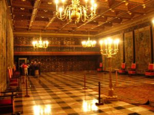 Krakow - Interior of Wawel Castle