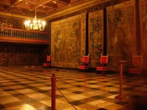 Krakow - Interior of Wawel Castle