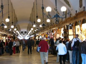 Kraków - old shopping arcade