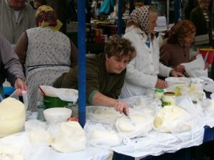 Krakow - views of city life: market