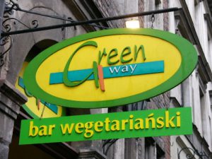 Krakow - views of city life:Green Way