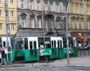 Kraków - good tram network