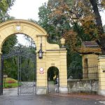 Lancut Castle entry gate