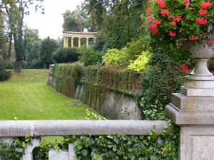Lancut Castle gardens