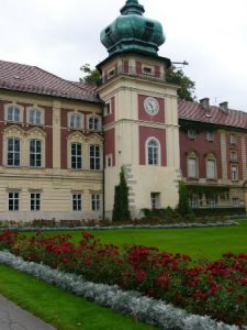 Lancut Castle facade