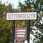 Village sign near Zamosc