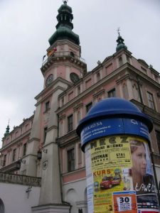 Zamosc - City Hall on the