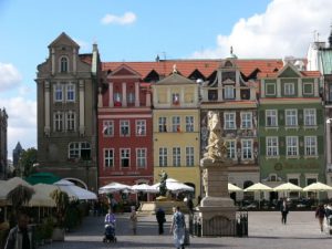 Poznan central square