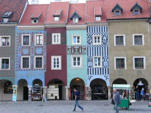 Poznan central square