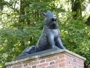 Statue near Poznan