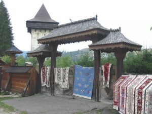 Gate at Voronet Monastery