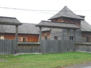 Rural Wooden Gate and