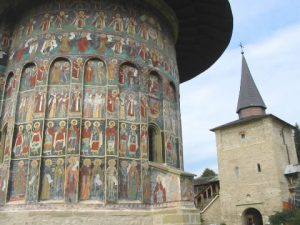 Sucevita Monastery Chapel Frescos