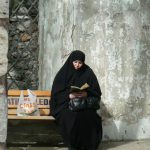 Reading near the The Kariye Museum