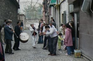 Wedding dancing near Suleymaniye