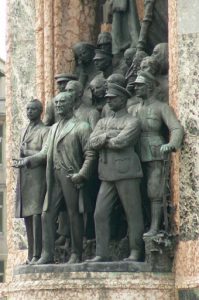 Taksim Square memorial to Ataturk