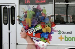 Bus advertisement