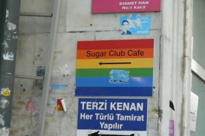 Gay Cafe along Istikal