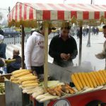 Corn on the cob vendor