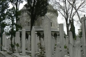 Süleymaniye Mosque  In the garden