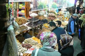 Dried fruit shop in Grand Bazaar