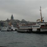 Looking across the Golden Horn toward