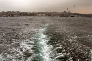 View from ferry toward Eminonu