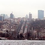 View from Bosphorus to Harbiye district