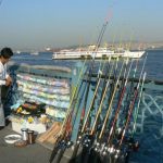 Fishermen along the Galata Bridge