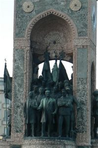 Memorial to Ataturk in