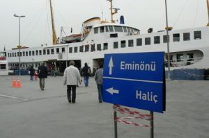 Ferry landing at Üsküdar