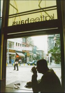 Coffee shop along Istiklal