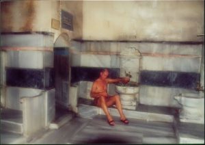 Interior of the ancient public bath