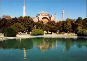 Exterior of the Hagia Sophia