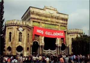 Entrance to Istanbul University