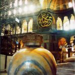 Interior of the Hagia Sophia basilica/mosque/museum