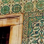 Interior tile detail in Topkapi Palace
