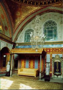 Interior of Topkapi Palace